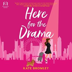 Here for the Drama Audiobook Cover
