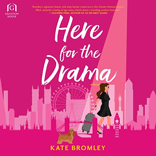 Here for the Drama Audiobook Cover